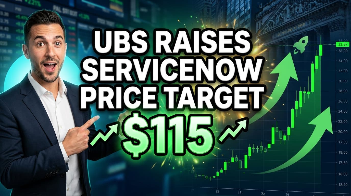 UBS Raises ServiceNow Price Target to $115 on Stable Demand