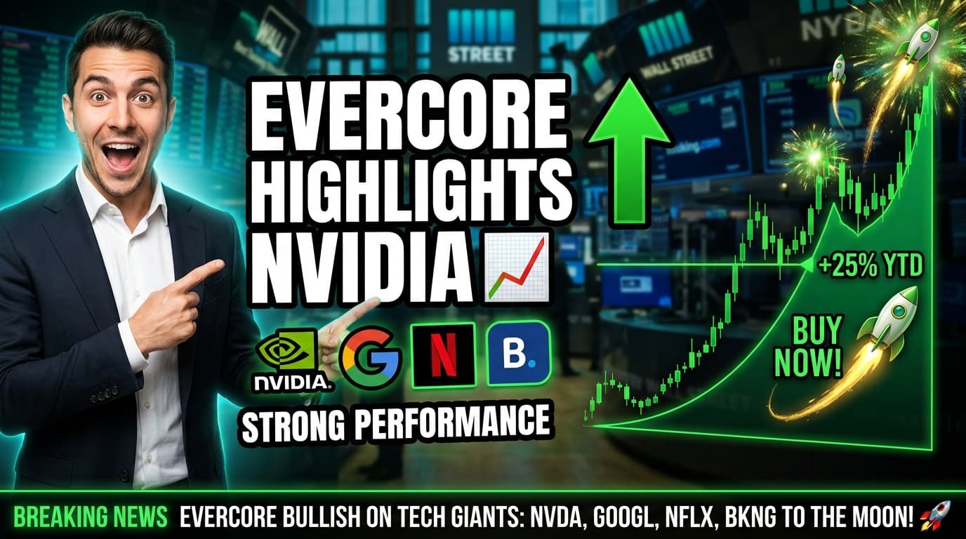 Evercore Highlights Nvidia, Alphabet, Netflix, Booking for Strong Performance