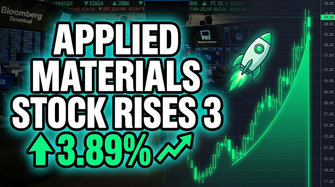 Applied Materials Stock Rises 3.89% on Strong Wafer Fabrication Demand