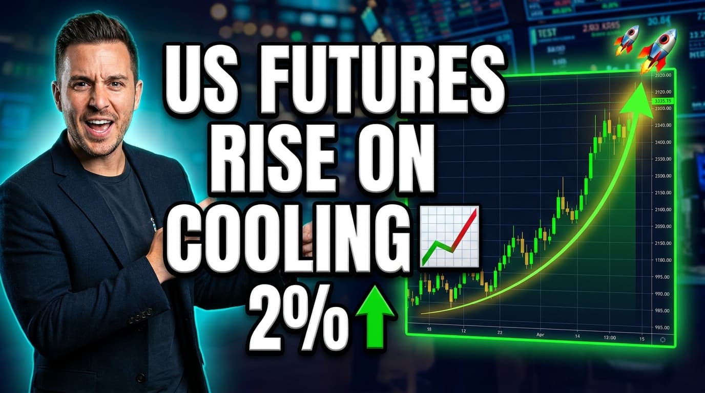 US Futures Rise on Cooling Rate Fears, Strong Earnings Reports