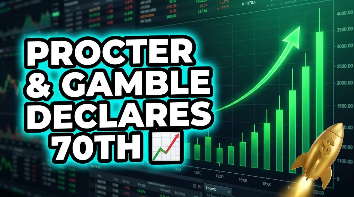 Procter & Gamble Declares 70th Consecutive Dividend Increase