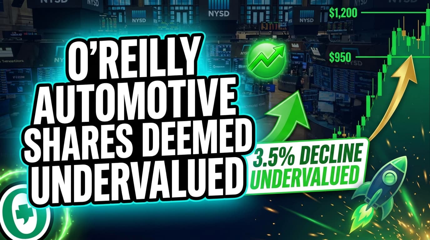 O'Reilly Automotive Shares Deemed Undervalued by GuruFocus After 3.5% Decline