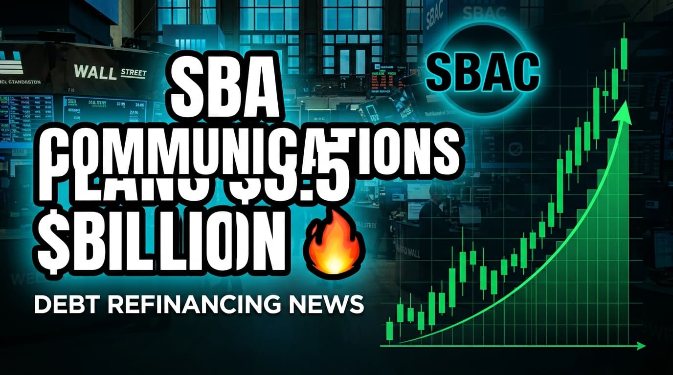 SBA Communications Plans $3.5 Billion Senior Notes Offering for Debt Refinancing