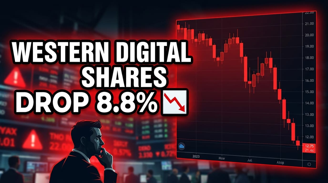 Western Digital Shares Drop 8.8%, GuruFocus Maintains Overvalued Rating