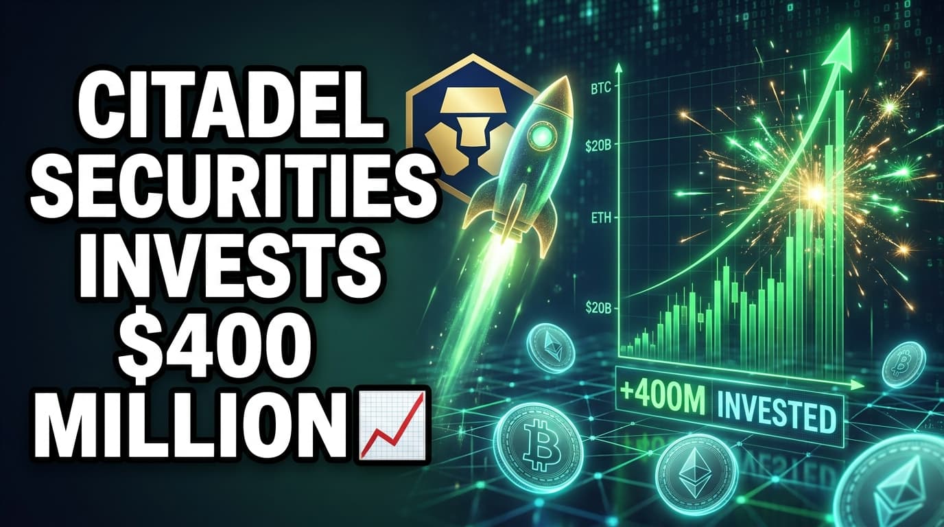 Citadel Securities Invests $400 Million in Crypto.com at $20 Billion Valuation