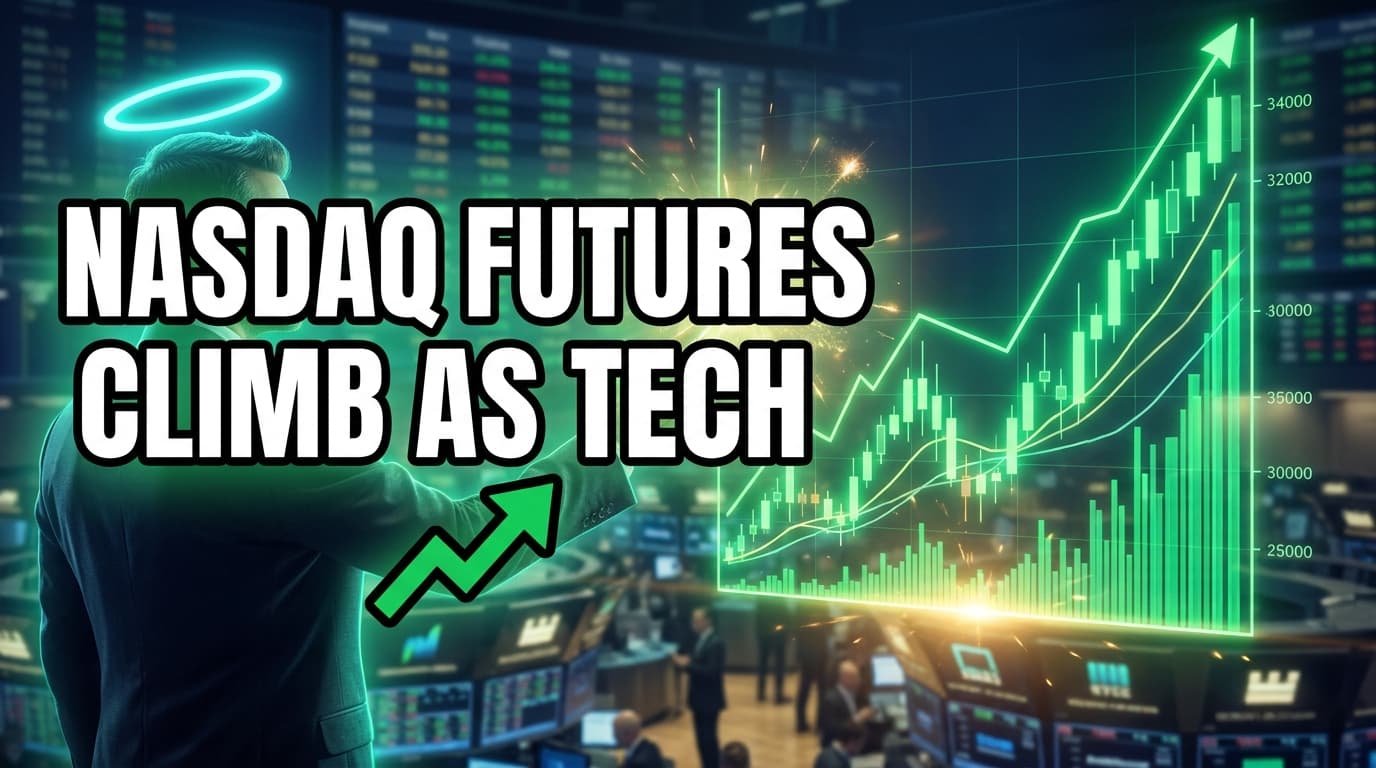 Nasdaq Futures Climb as Tech Sector Prepares for Active Week