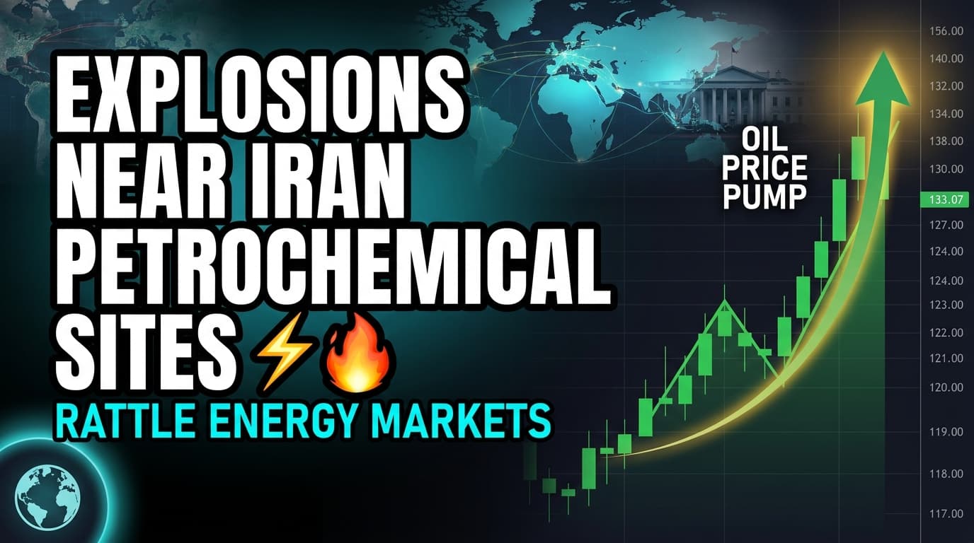 Explosions Near Iran Petrochemical Sites Rattle Energy Markets