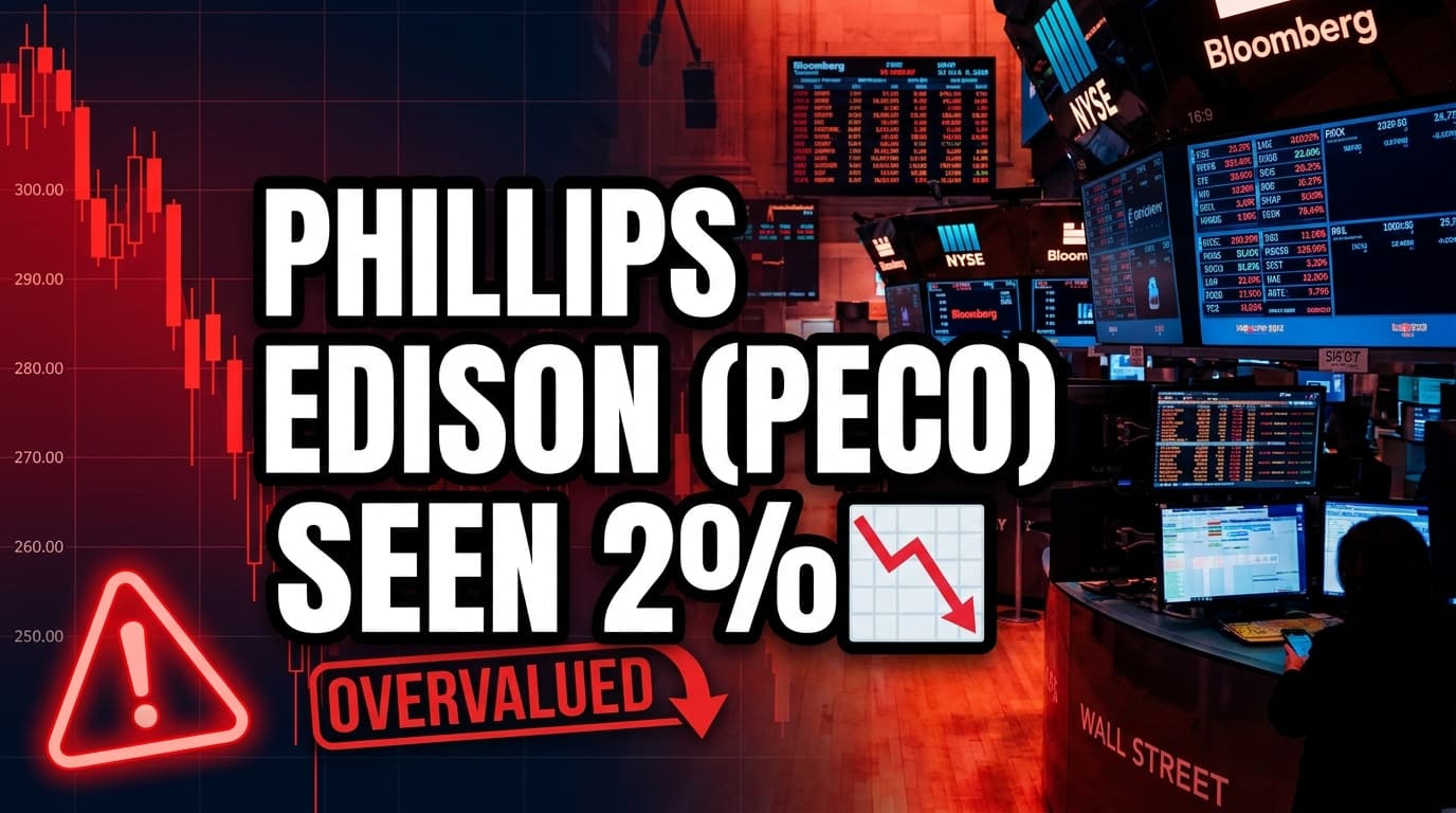 Phillips Edison (PECO) Seen 2% Overvalued Amid Strong Retail REIT Leasing