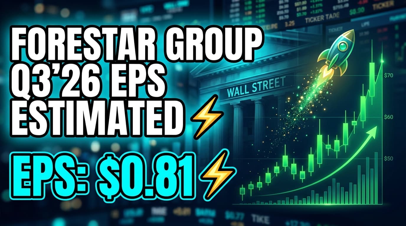 Forestar Group Q3'26 EPS Estimated at $0.81