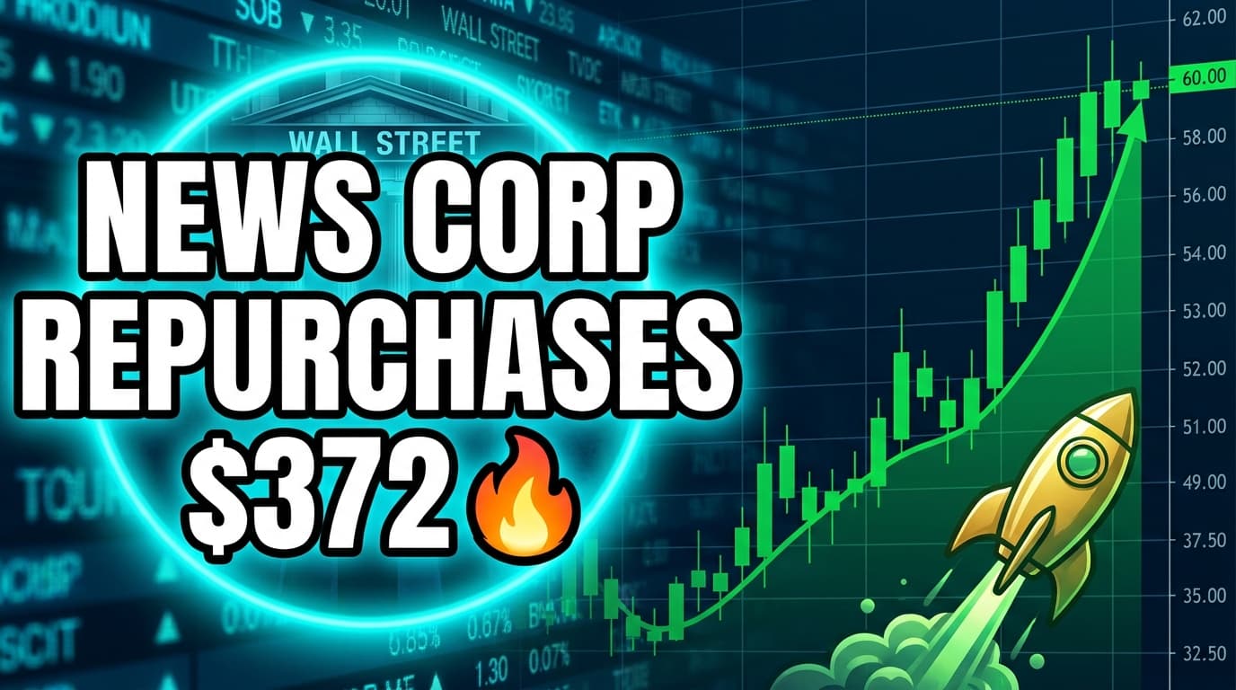 News Corp Repurchases $372.3 Million in Shares Under 2025 Buyback Program