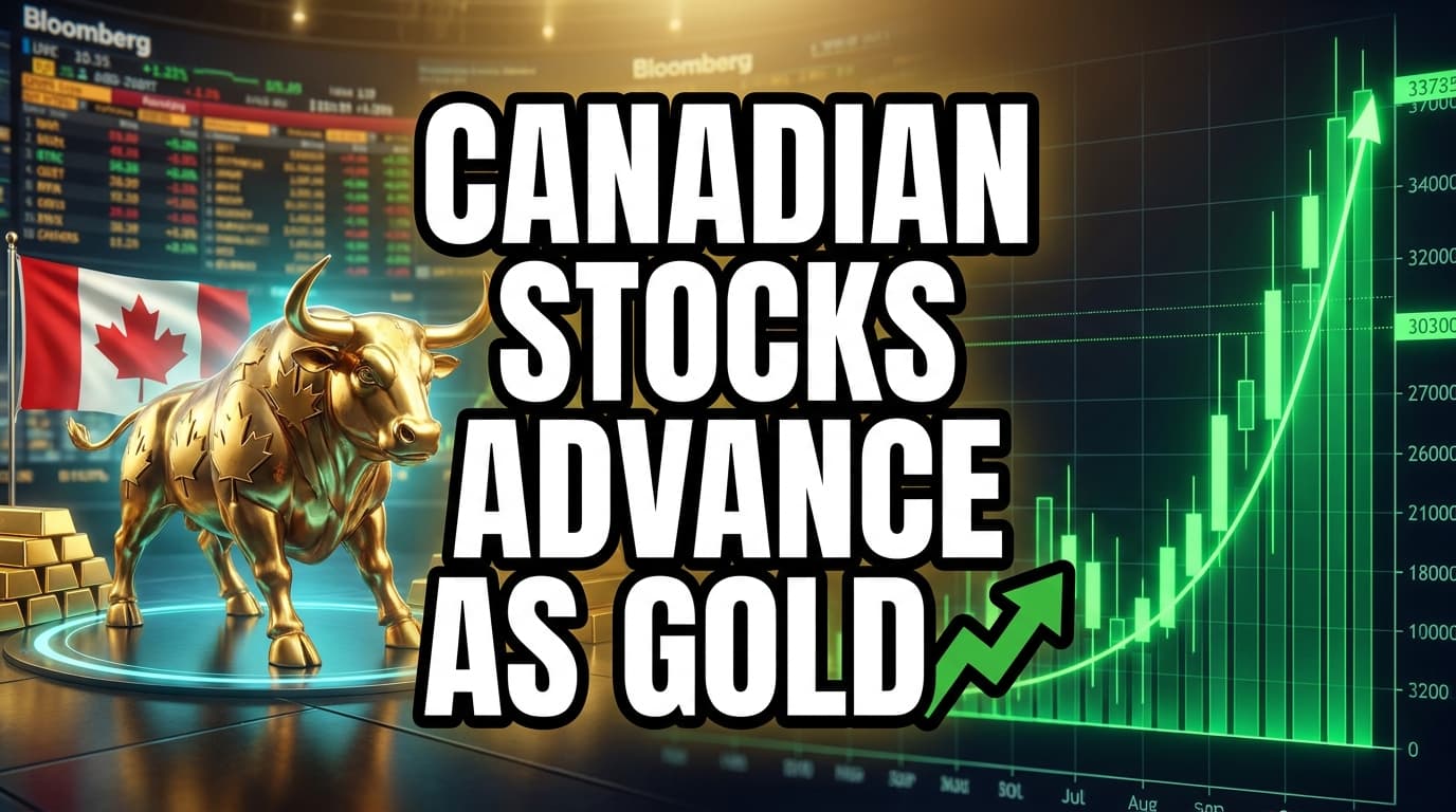 Canadian Stocks Advance as Gold Prices Climb Amid Tariff Concerns