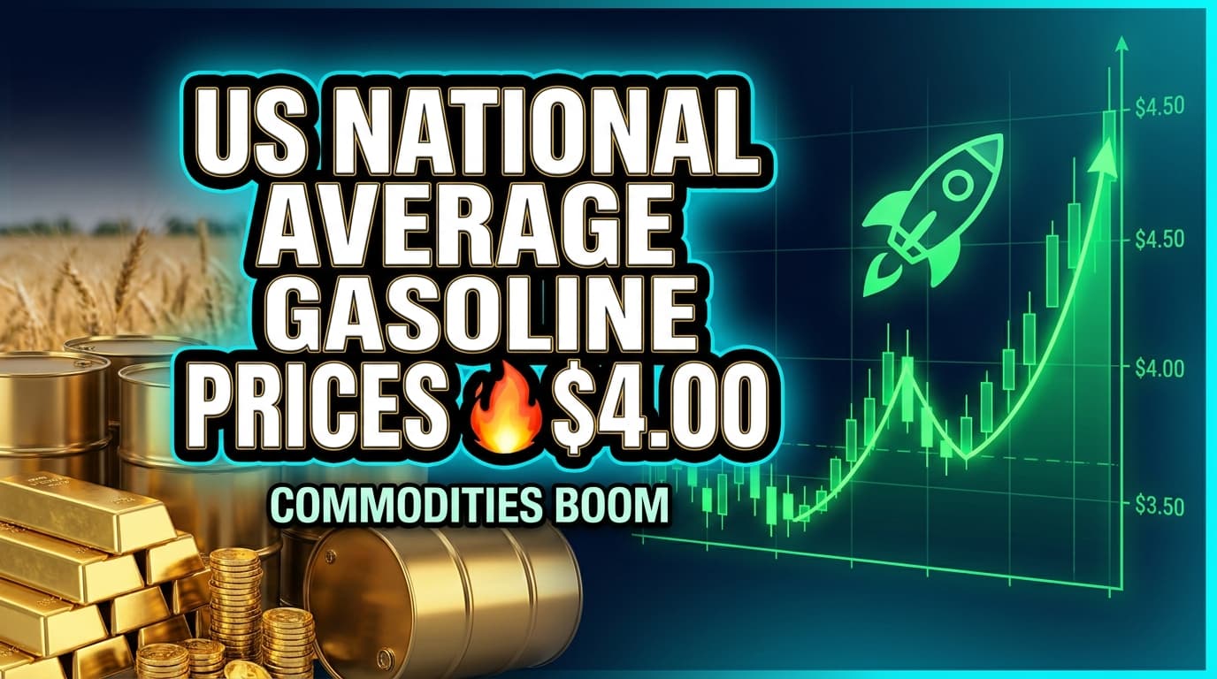 US National Average Gasoline Prices Exceed $4.00 Per Gallon