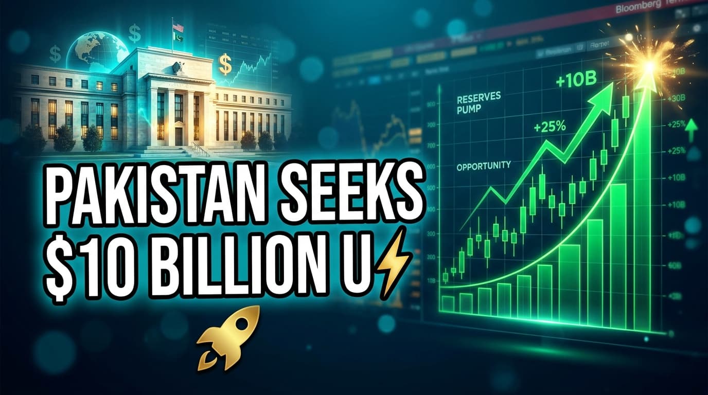 Pakistan Seeks $10 Billion U.S. Facility to Bolster Foreign Reserves