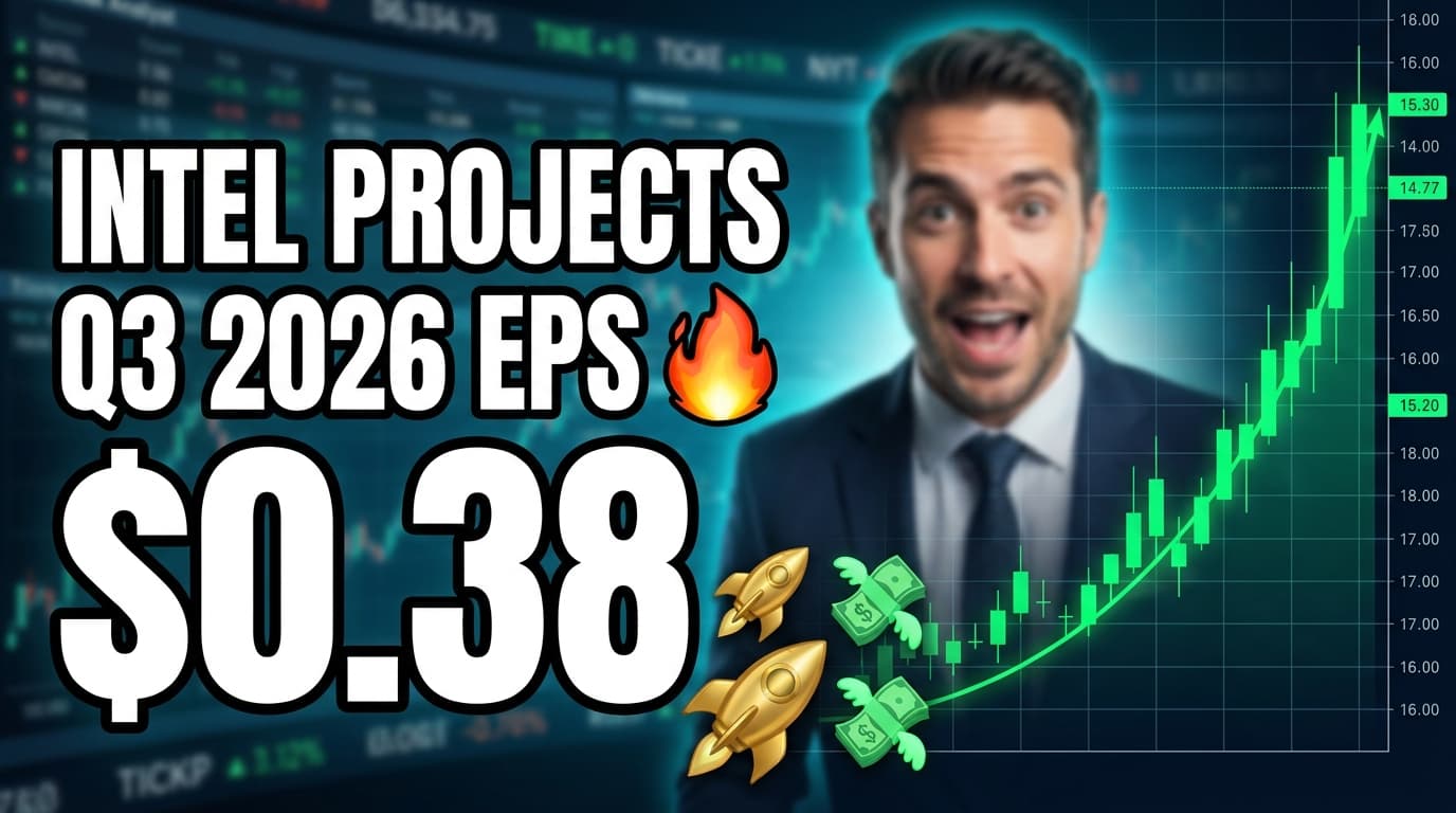 Intel Projects Q3 2026 EPS of $0.38, Revenue $15.8B-$16.8B, 2026 CapEx Over $20B