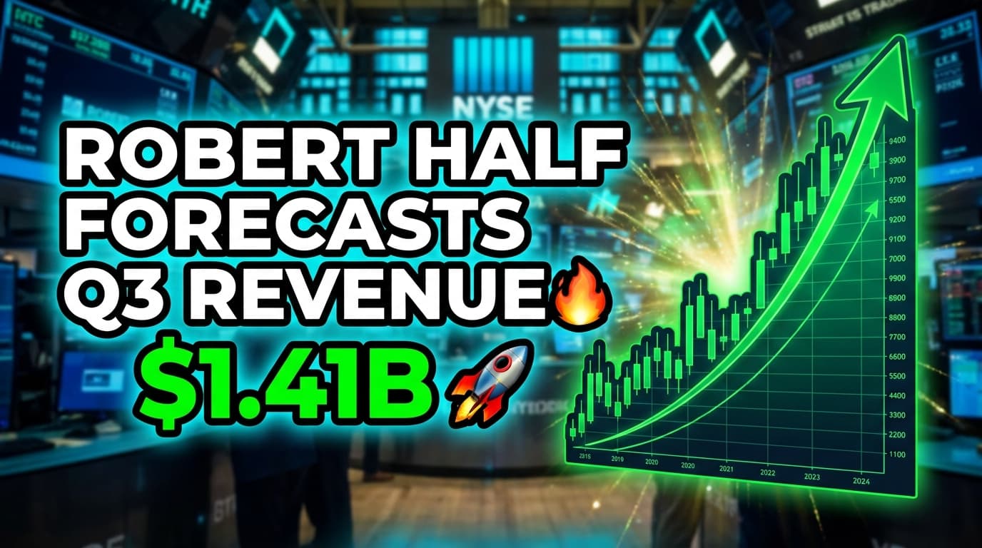 Robert Half Forecasts Q3 Revenue of $1.31B-$1.41B; Protiviti Aims for $45M Annualized Savings