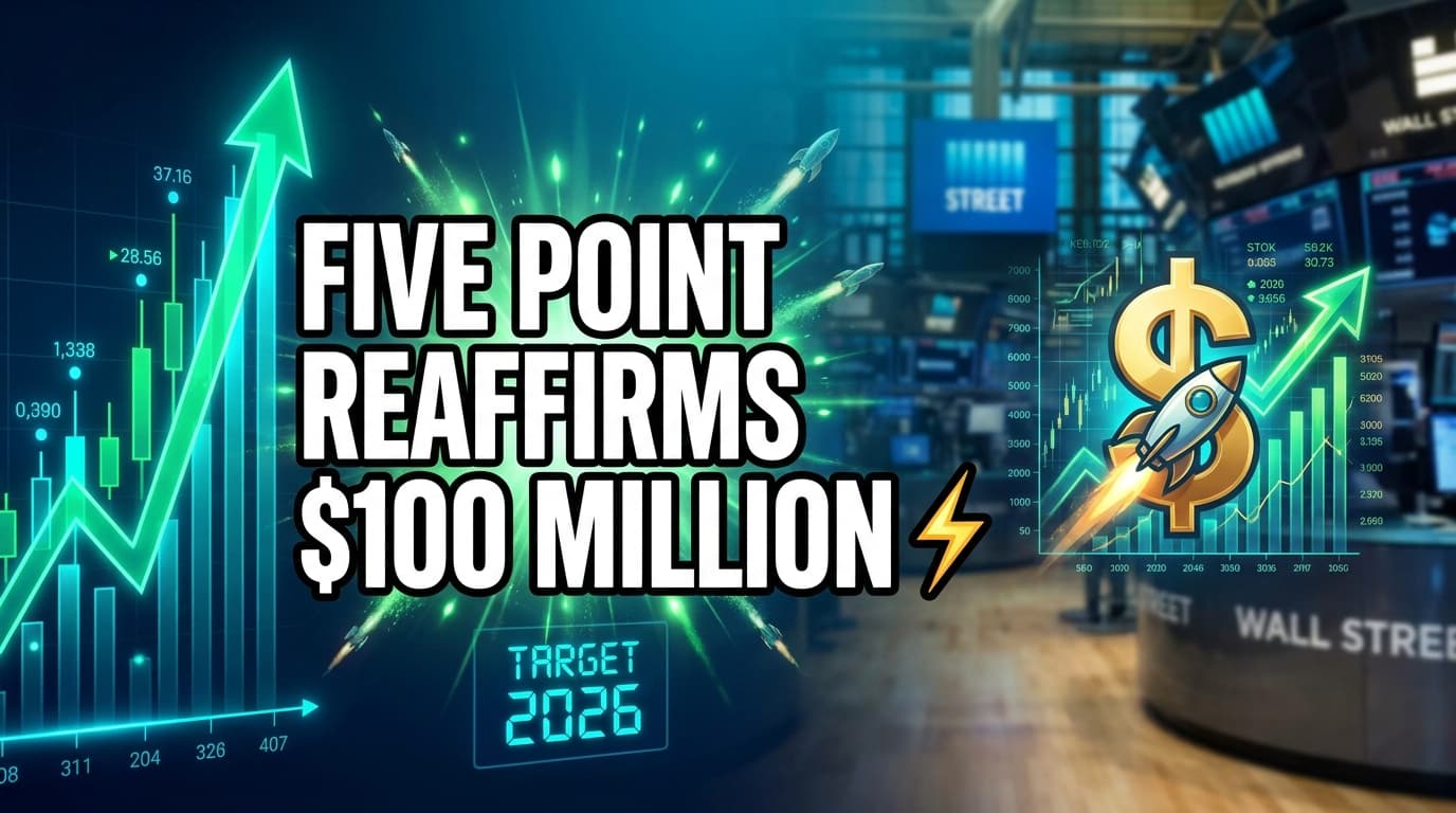 Five Point Reaffirms $100 Million 2026 Net Income Target, Anticipates Q4 Land Sales