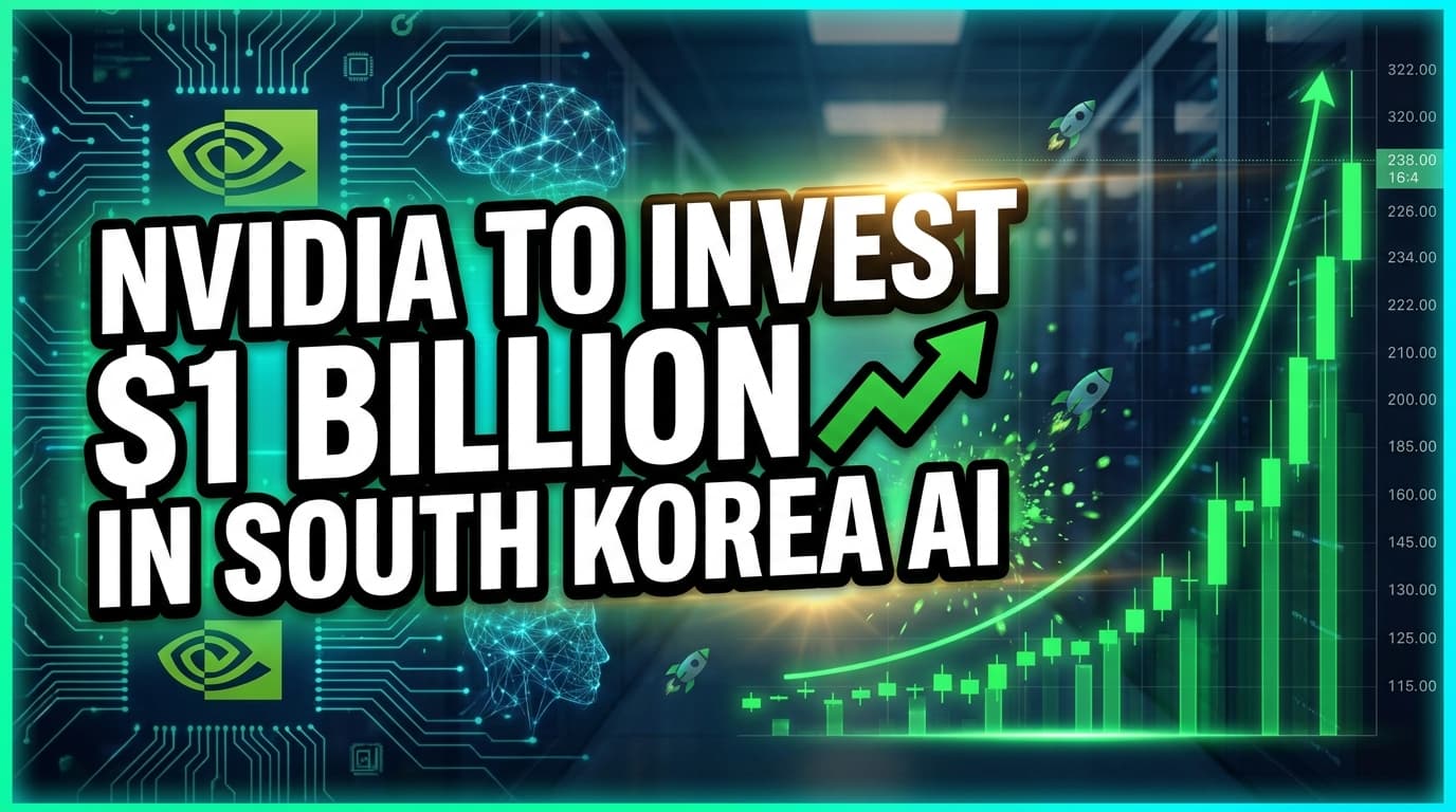 Nvidia to Invest $1 Billion in Naver for South Korea AI Data Center