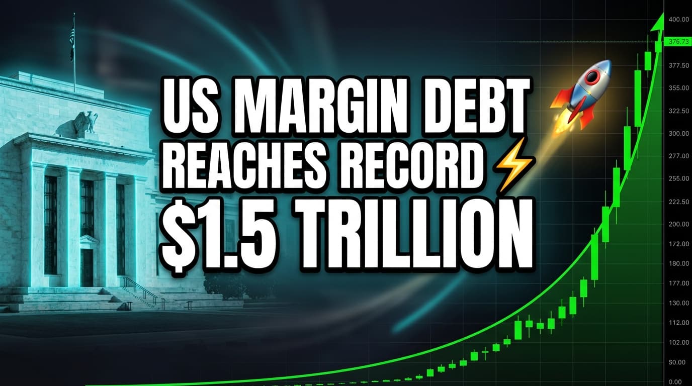 US Margin Debt Reaches Record $1.5 Trillion in June Amid Increased Risk-Taking