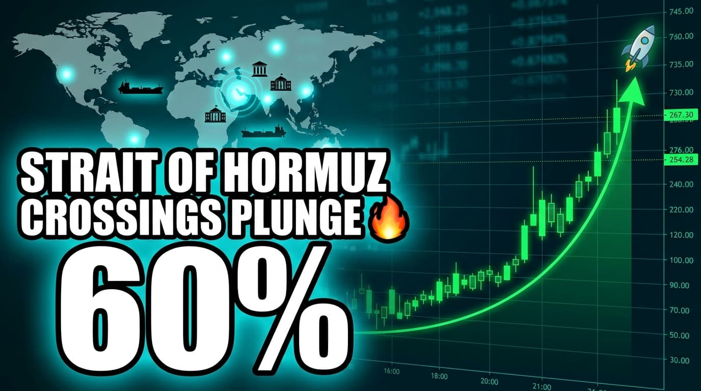 Strait of Hormuz Crossings Plunge 60% Amid US-Iran Tensions
