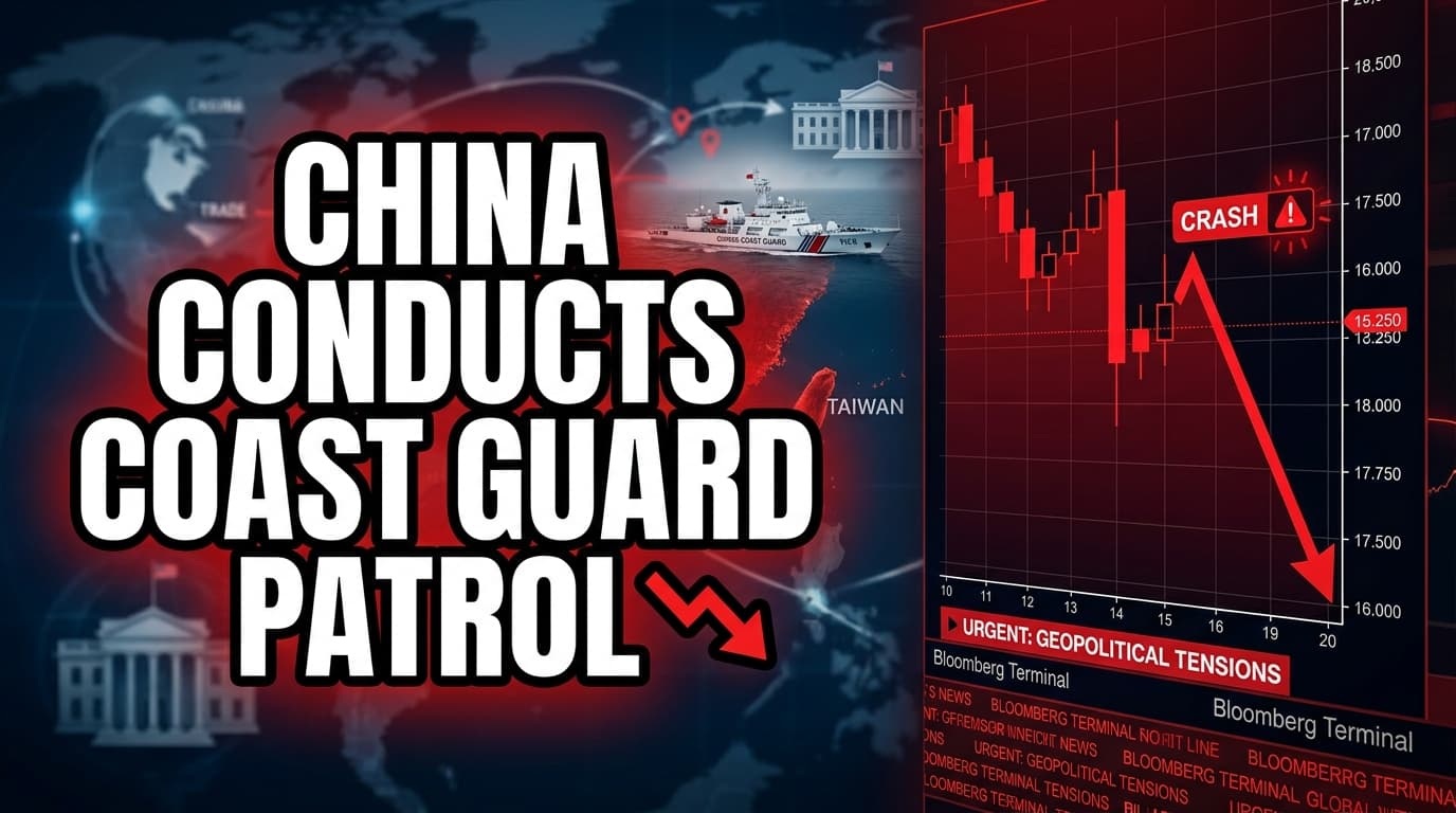 China Conducts Coast Guard Patrol East of Taiwan Amid Rising Tensions