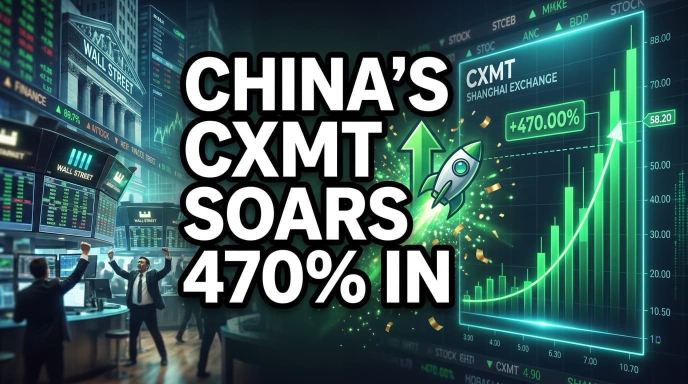 China's CXMT Soars 470% in Shanghai Stock Exchange Debut