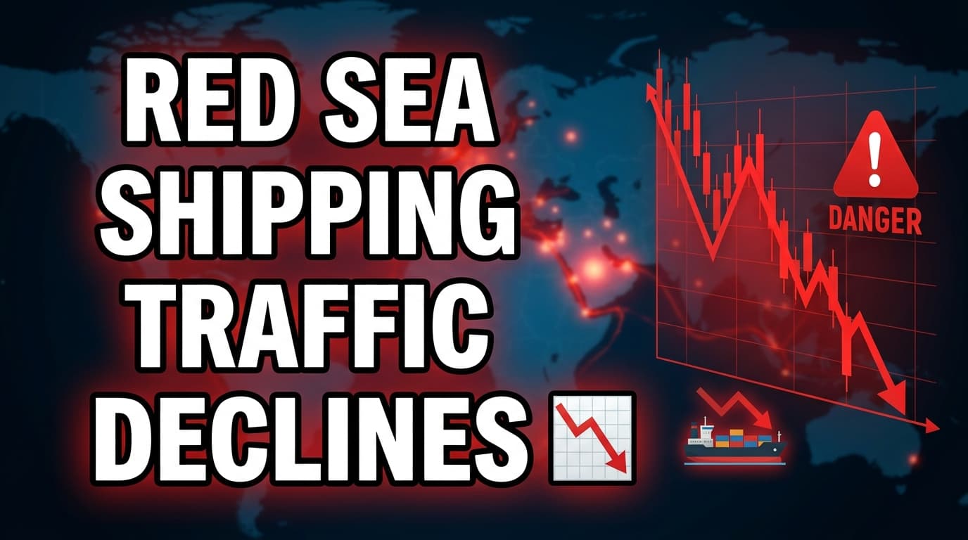 Red Sea Shipping Traffic Declines Following Houthi Attacks on Saudi Oil Facilities