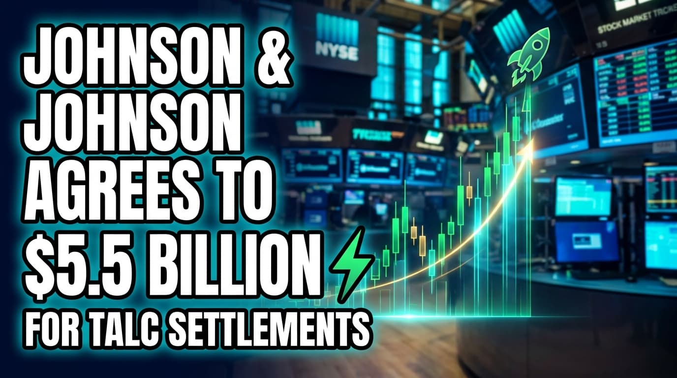 Johnson & Johnson Agrees to Pay Up to $5.5 Billion for Talc Settlements