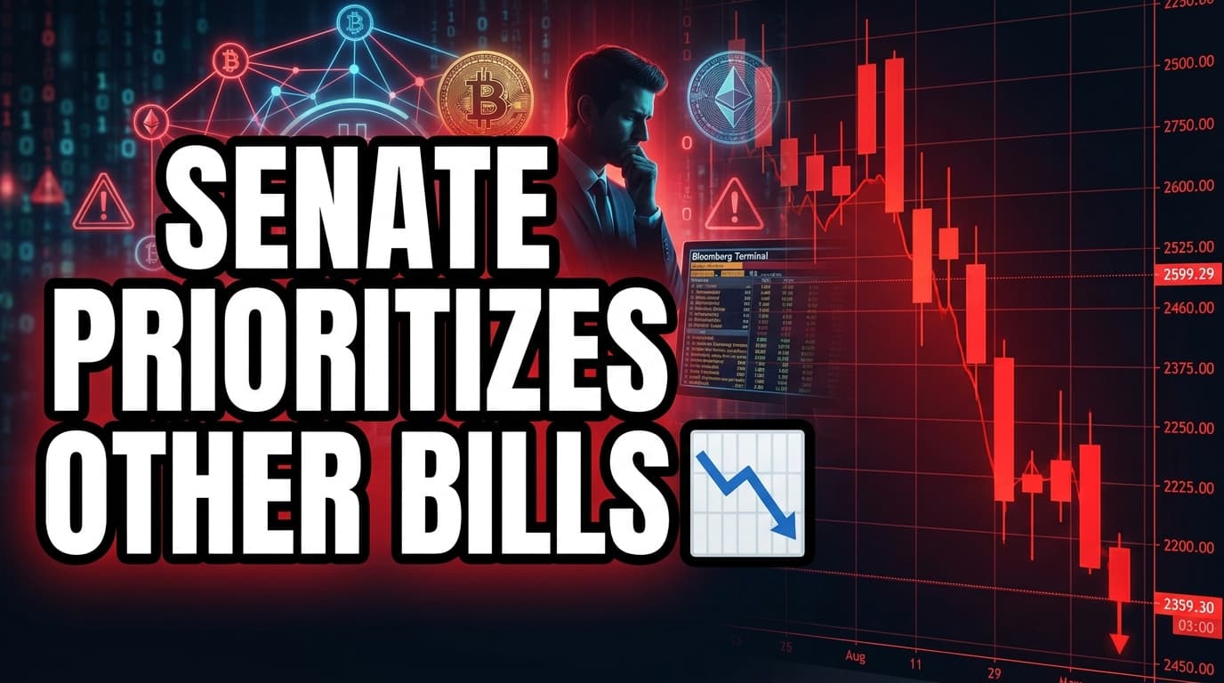 Senate Prioritizes Other Bills, Postponing Crypto Clarity Act Vote