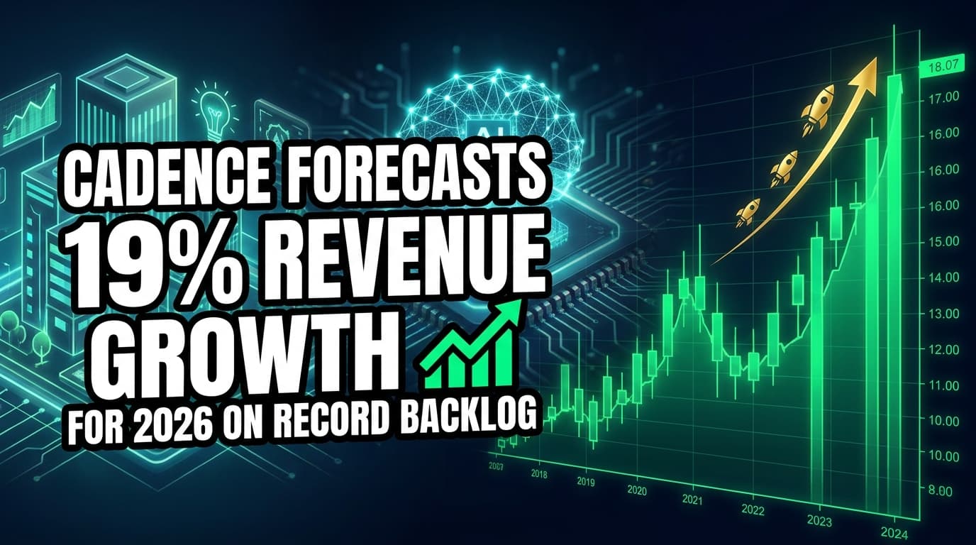 Cadence Forecasts 19% Revenue Growth for 2026 on Record Backlog