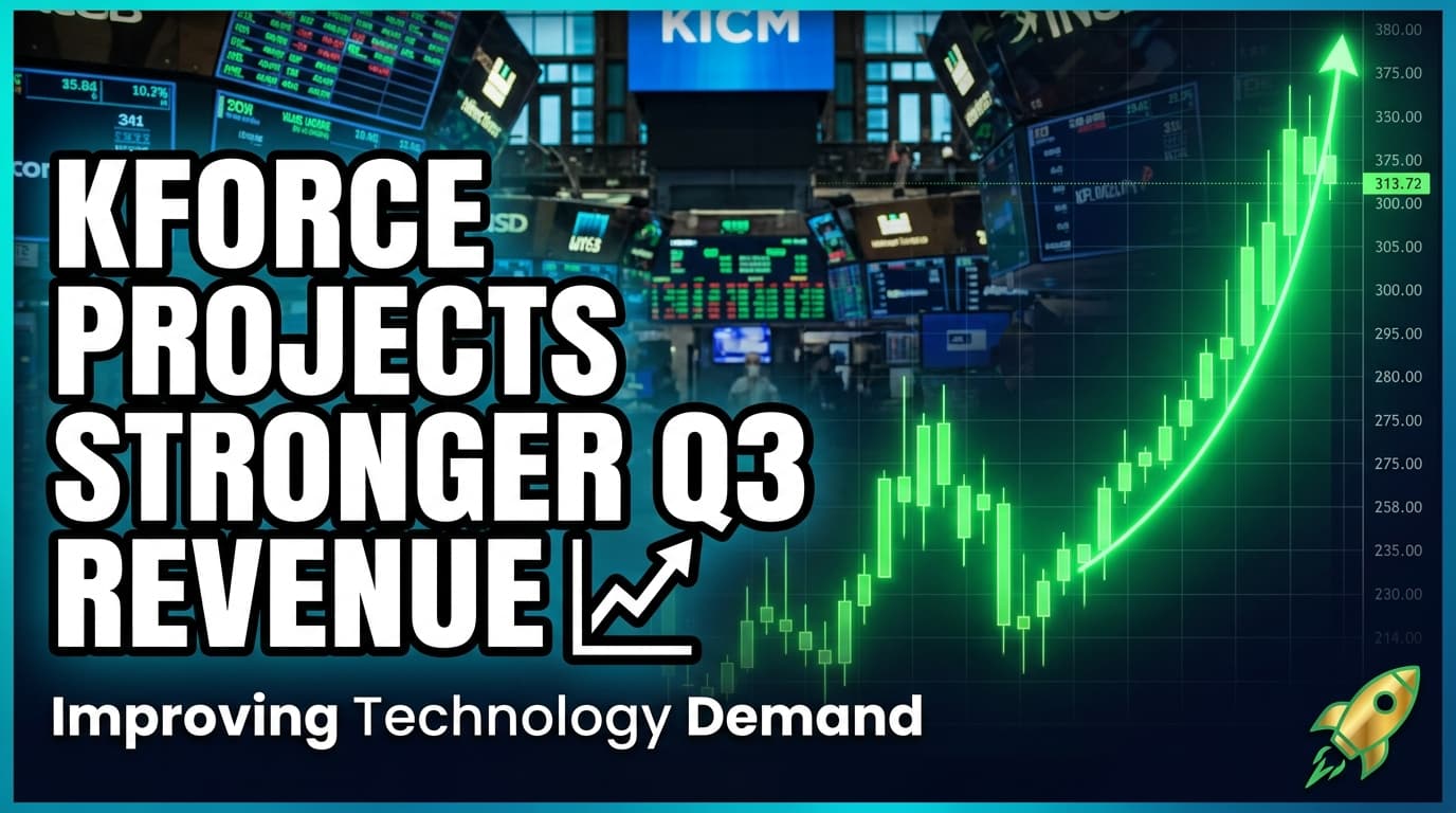 Kforce Projects Stronger Q3 Revenue and EPS on Improving Technology Demand