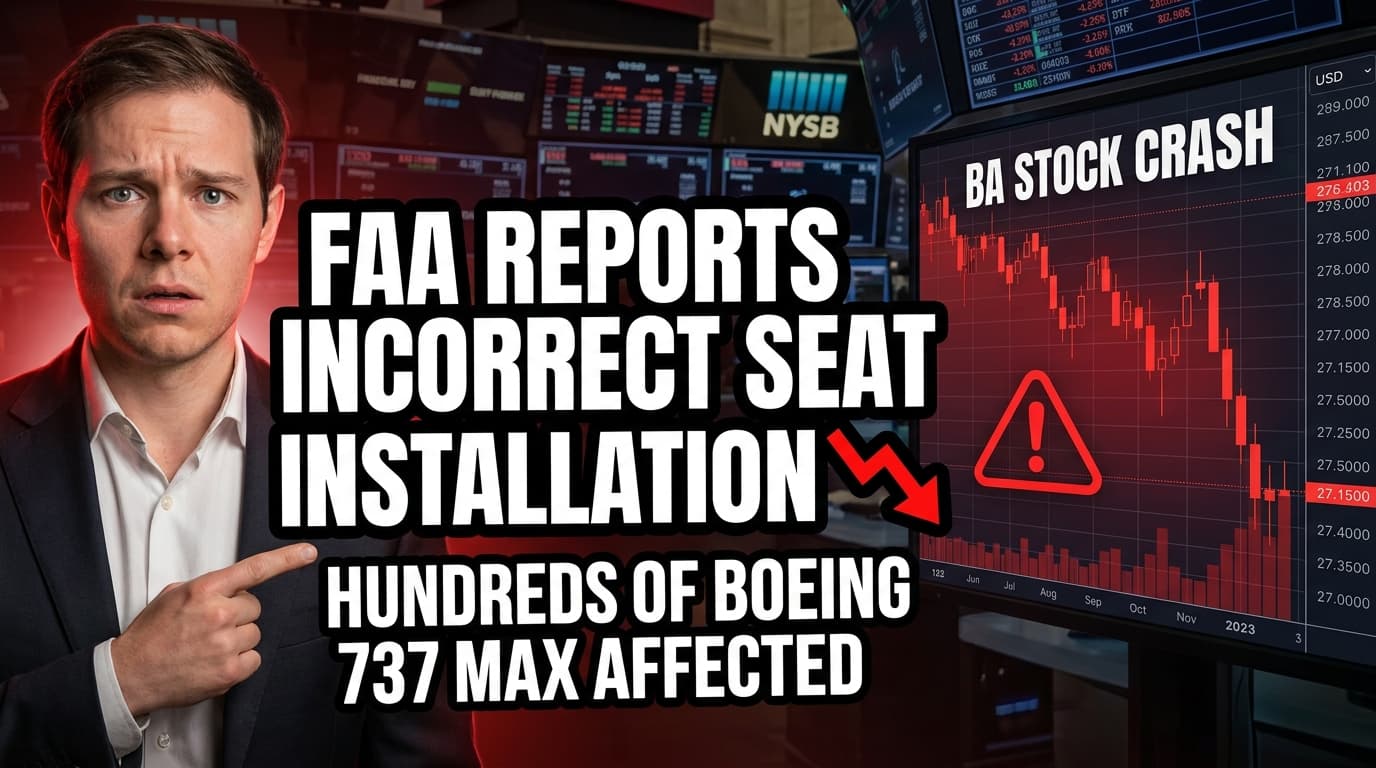 FAA Reports Incorrect Seat Installation on Hundreds of Boeing 737 MAX Aircraft