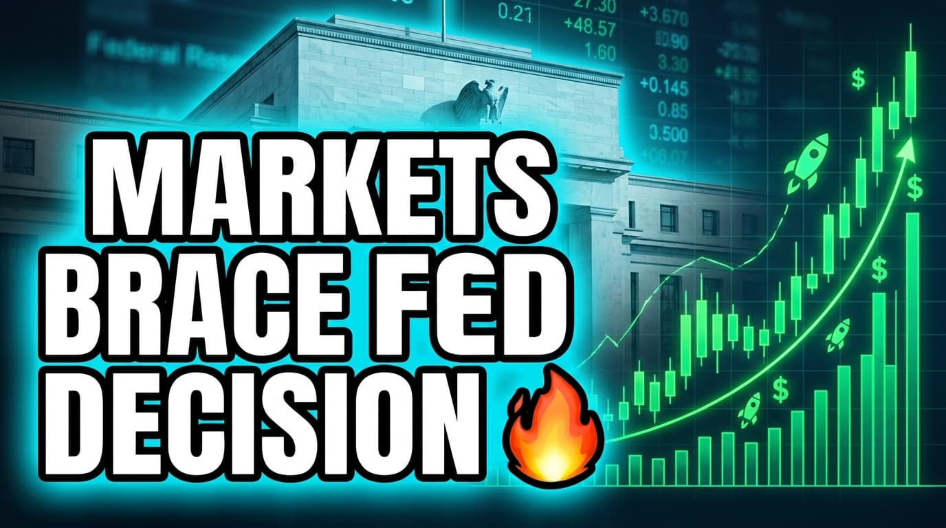 Markets Brace for Fed Decision Amid Heavy Earnings Schedule