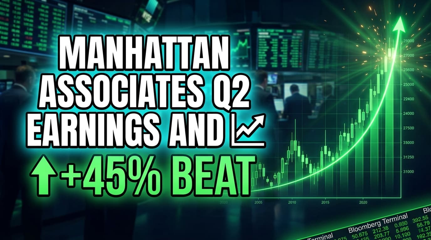 Manhattan Associates Q2 Earnings and Revenue Exceed Analyst Estimates