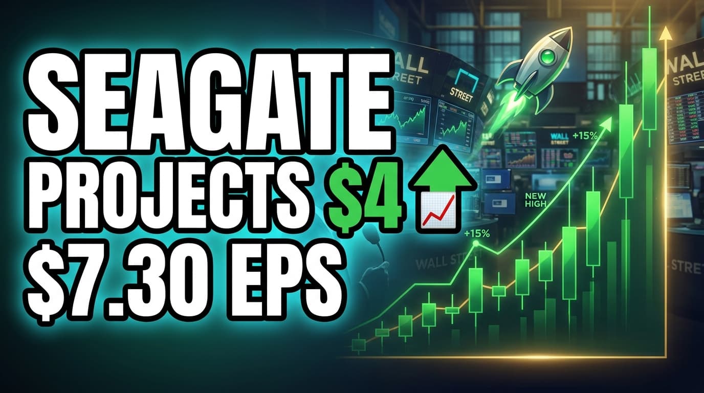 Seagate Projects $4.1 Billion September-Quarter Revenue, $7.30 Non-GAAP EPS
