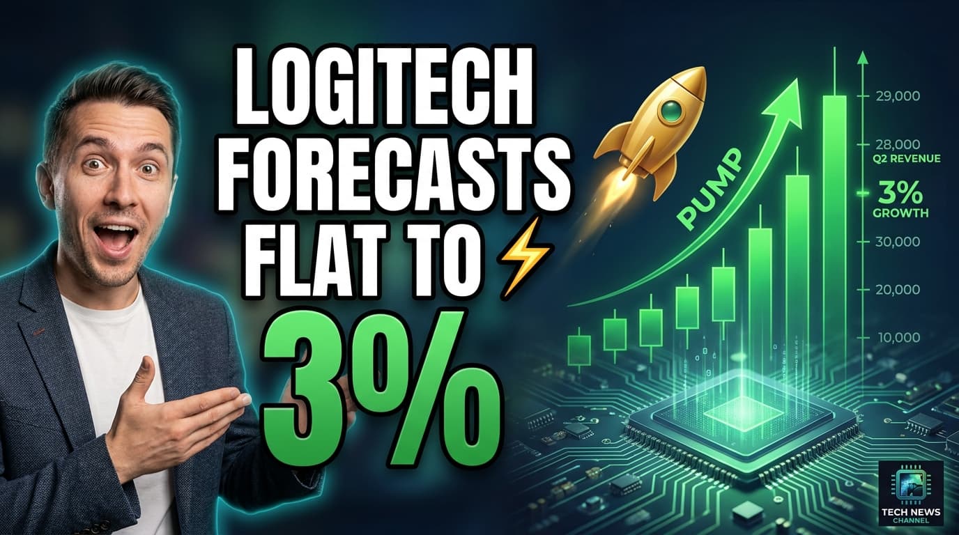 Logitech Forecasts Flat to 3% Q2 Revenue Growth, Citing $20 Million Supplier Incident Impact