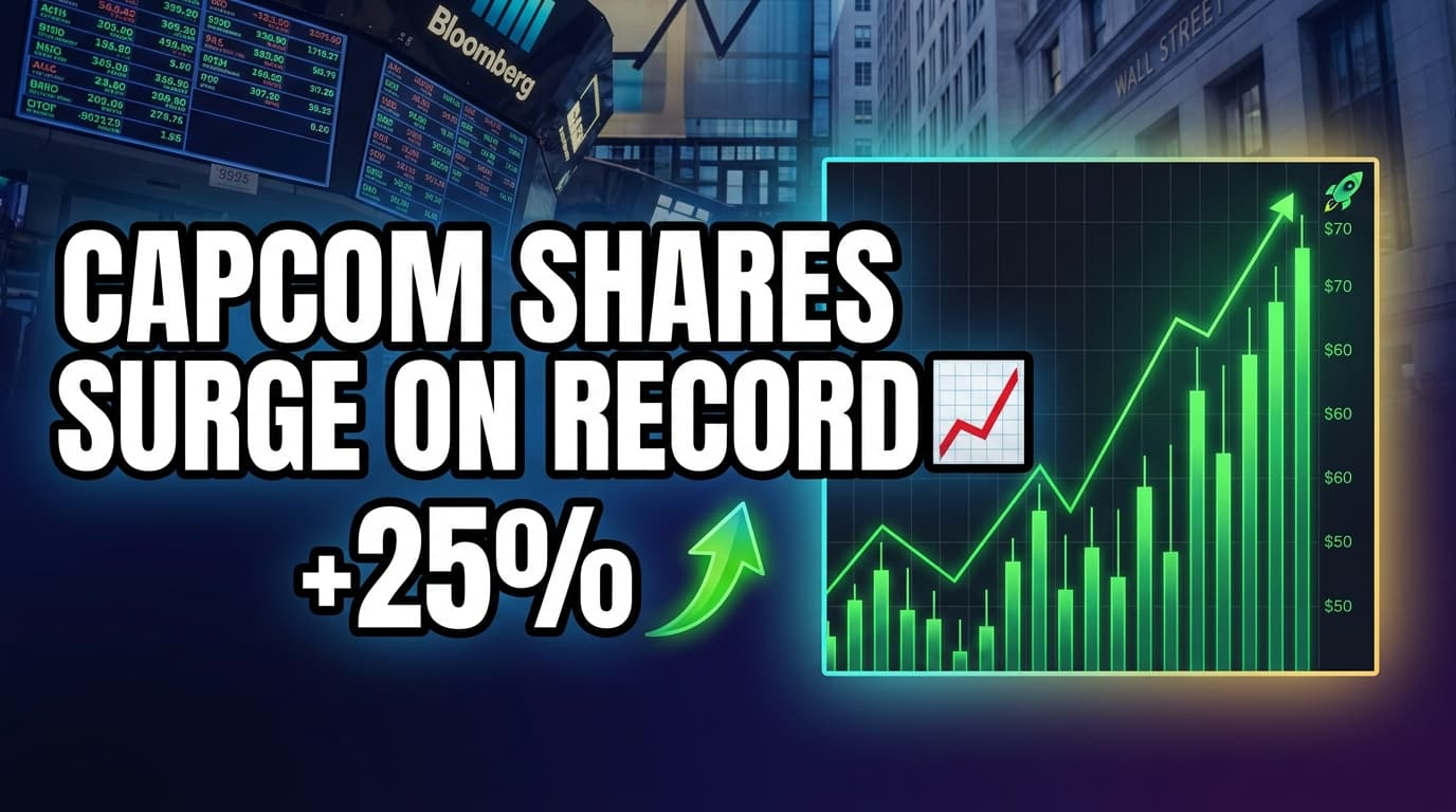 Capcom Shares Surge on Record Catalog Sales and First-Quarter Profit Beat