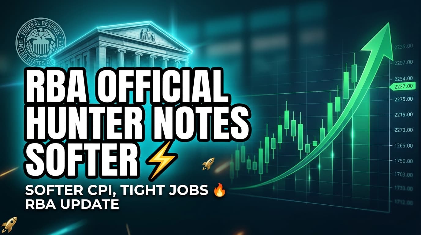 RBA Official Hunter Notes Softer CPI, Tight Jobs Market