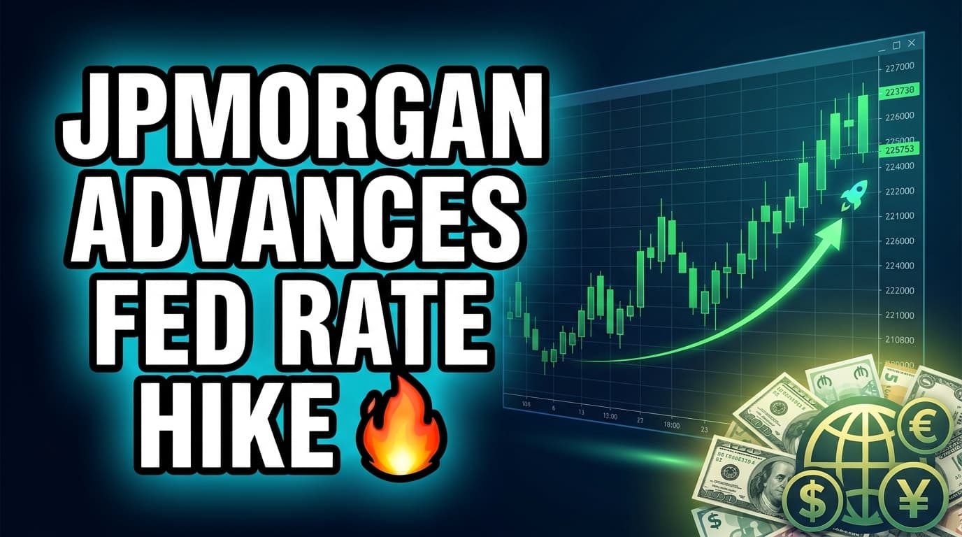 JPMorgan Advances Fed Rate Hike Forecast to December