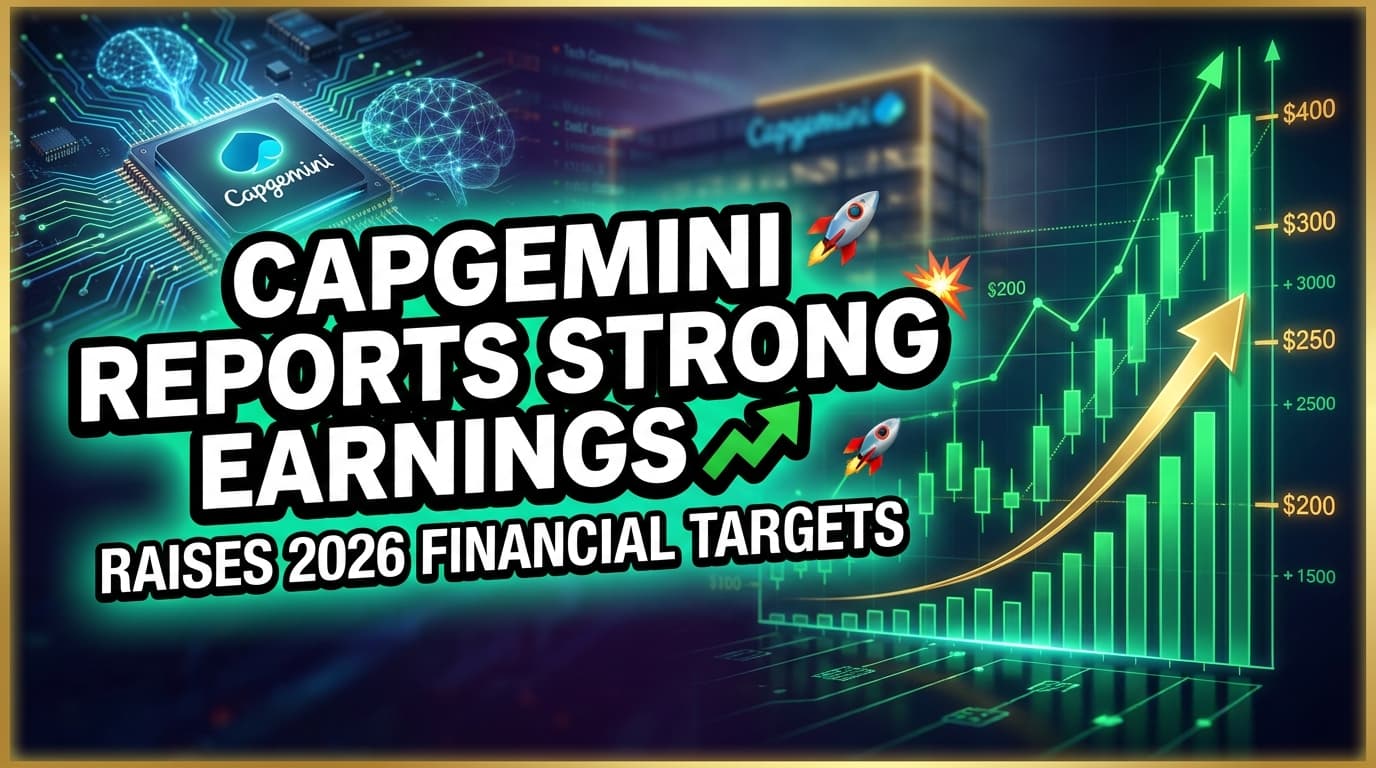 Capgemini Reports Strong Earnings, Raises 2026 Financial Targets
