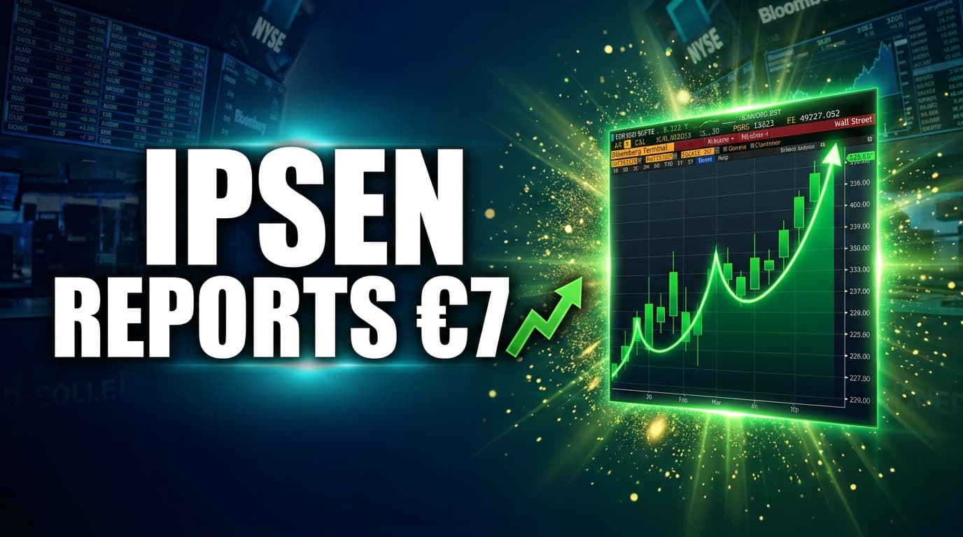 Ipsen Reports €7.33 Non-GAAP EPS, €2.19 Billion Revenue; Upgrades 2026 Guidance