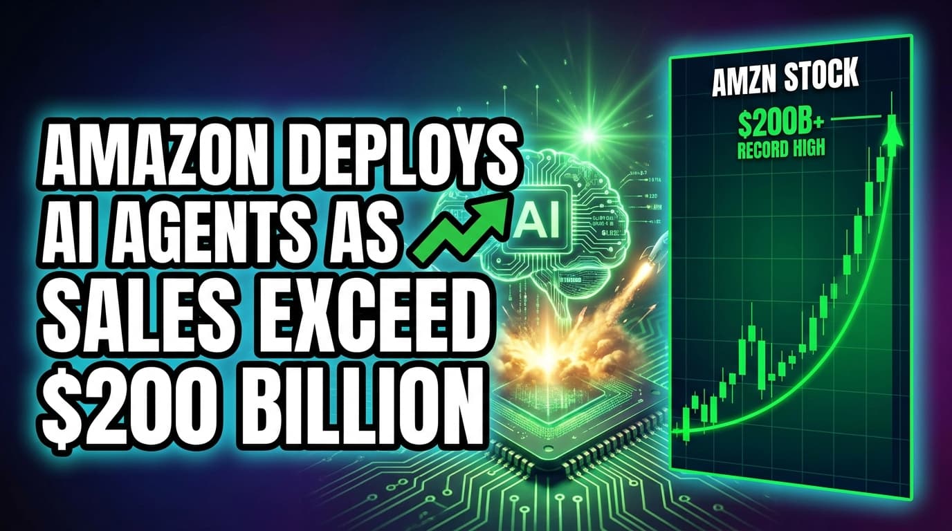 Amazon Deploys AI Agents as Sales Exceed $200 Billion
