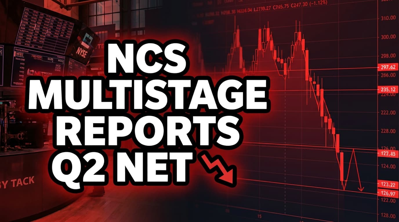 NCS Multistage Reports Q2 Net Loss Amid Weatherford Buyout Progress