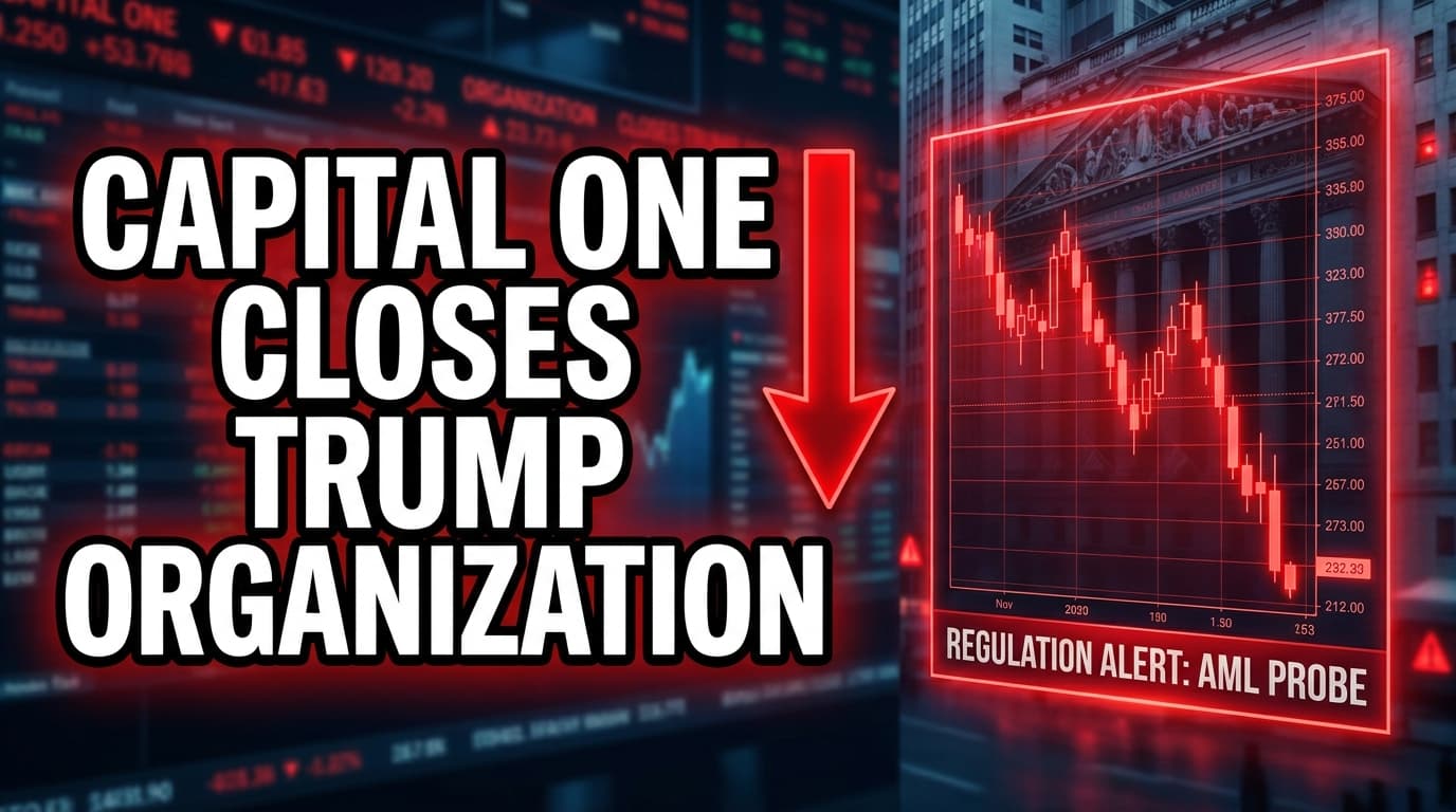 Capital One Closes Trump Organization Accounts Following AML Probe
