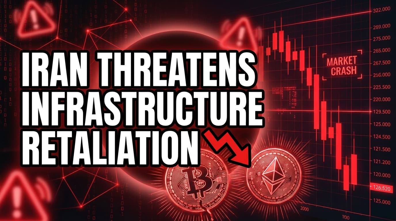 Iran Threatens Infrastructure Retaliation, Raising Crypto Market Geopolitical Risk