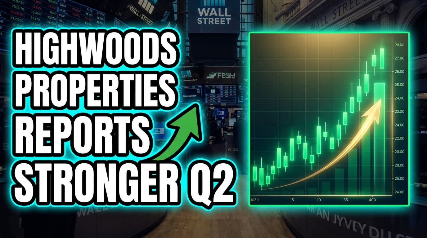 Highwoods Properties Reports Stronger Q2 Results, Raises 2026 FFO Guidance