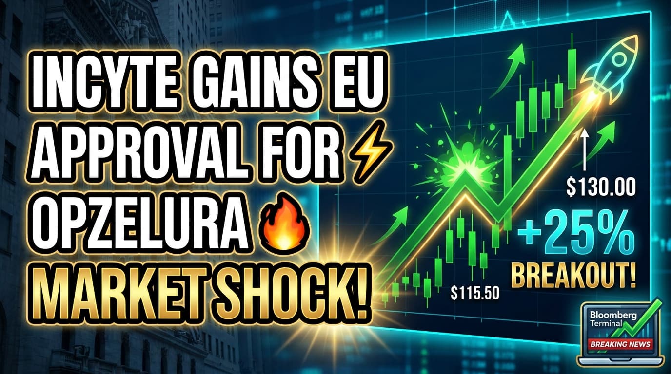 Incyte Gains EU Approval for Opzelura, Market Impact Debated