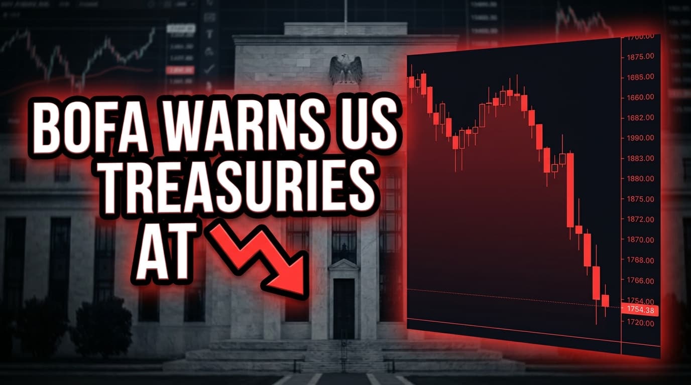 BofA Warns US Treasuries at Risk Amid Unclear Fed Inflation Target