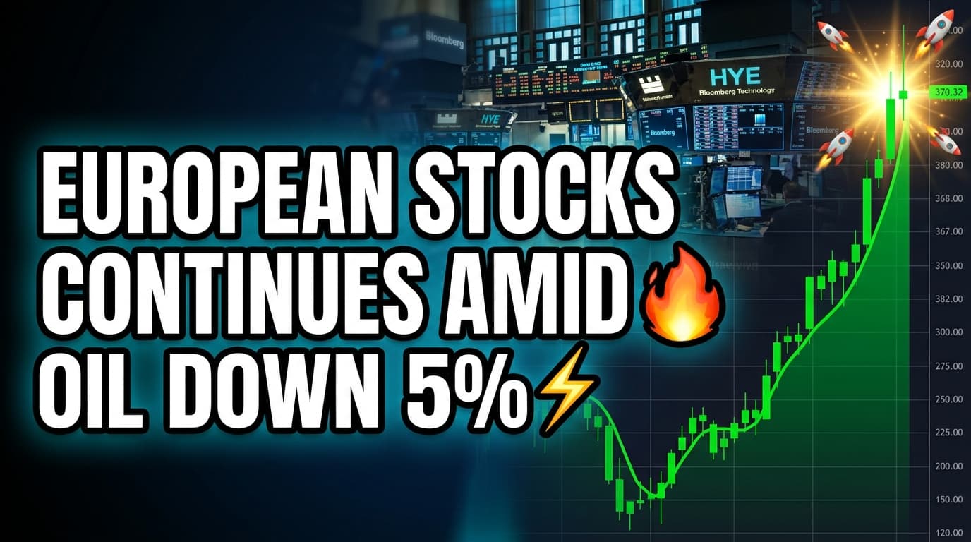 European Stocks Rally Continues Amid Strong July Performance; Oil Prices Decline 5%