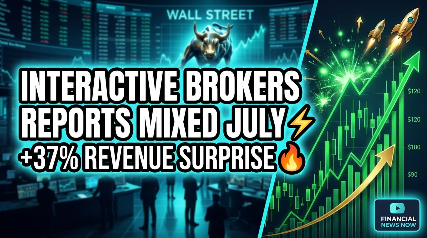 Interactive Brokers Reports Mixed July Revenue Trade Metrics