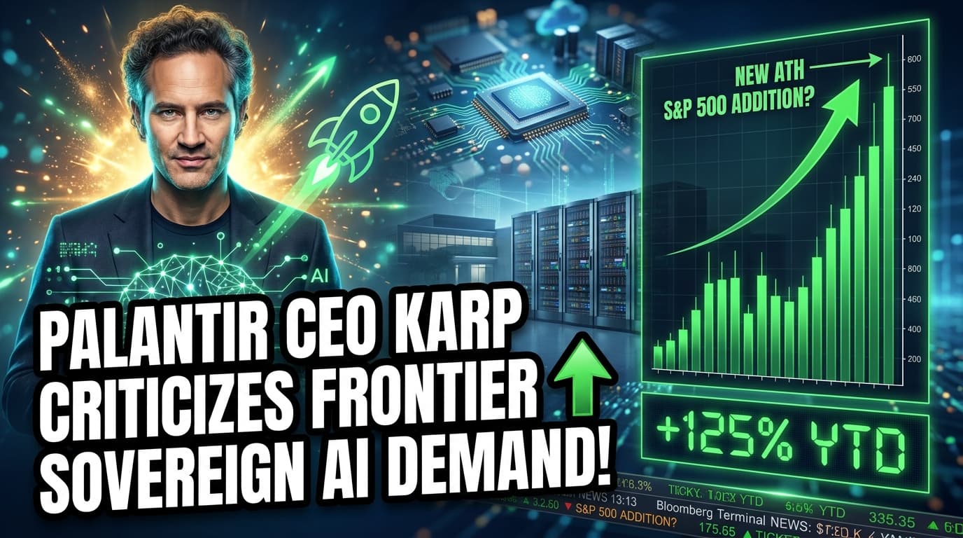Palantir CEO Karp Criticizes Frontier AI Labs, Cites Demand for Sovereign AI